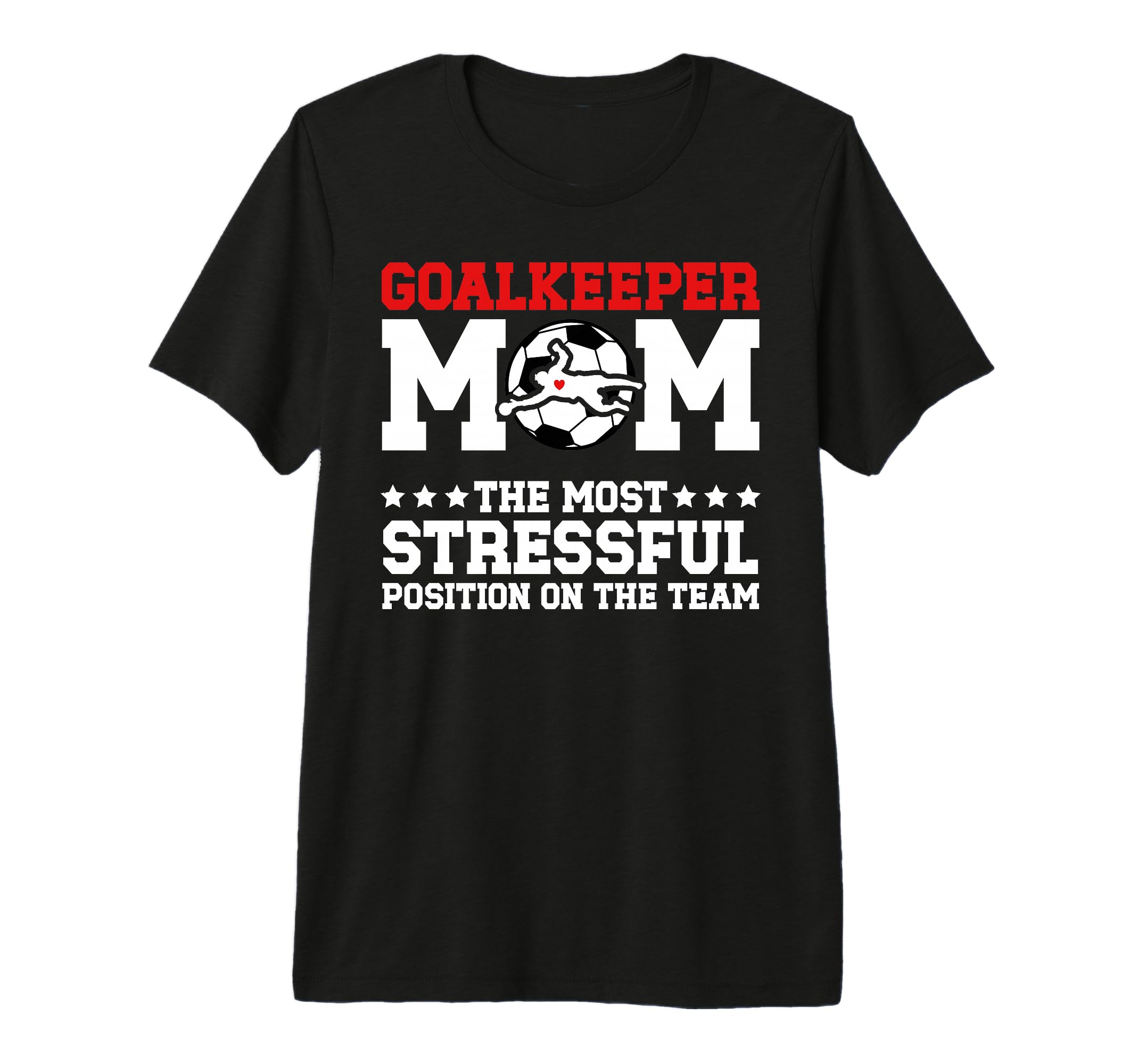 Funny Soccer Goalkeeper Mom Soccer T-Shirt - Aesthetic Graphic Men Women