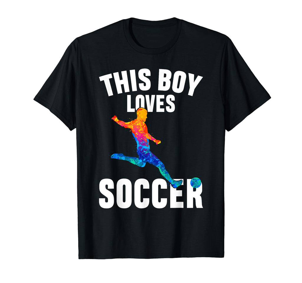 Sport Funny This Loves Soccer T-Shirt - Streetwear Style Men Women