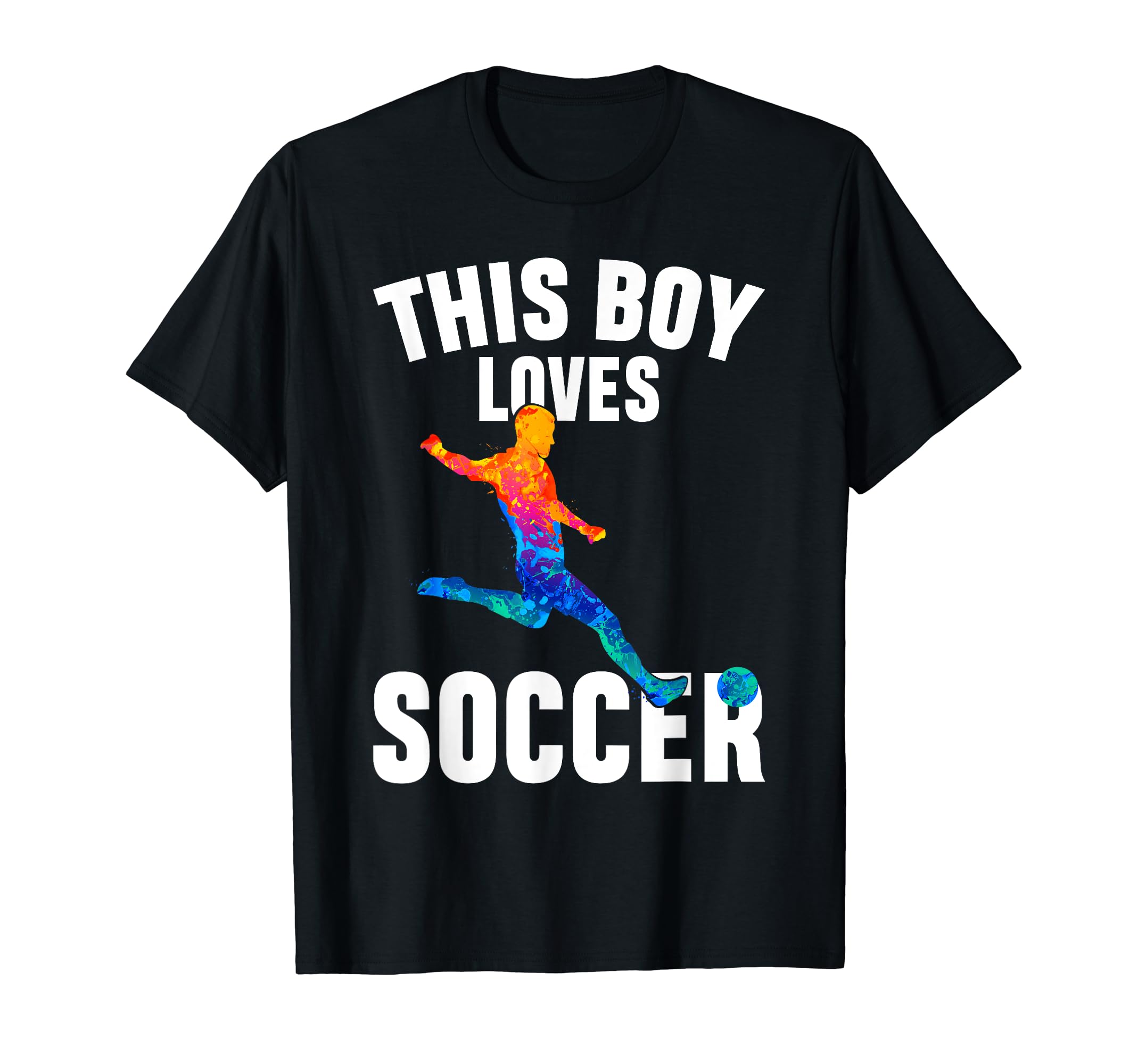 Sport Funny This Loves Soccer T-Shirt - Streetwear Style Men Women