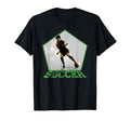 Football Soccer Player T-Shirt - Fun Novelty Design Men Women