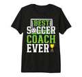 Best Soccer Coach Ever Funny T-Shirt - Casual Everyday Wear for Adults