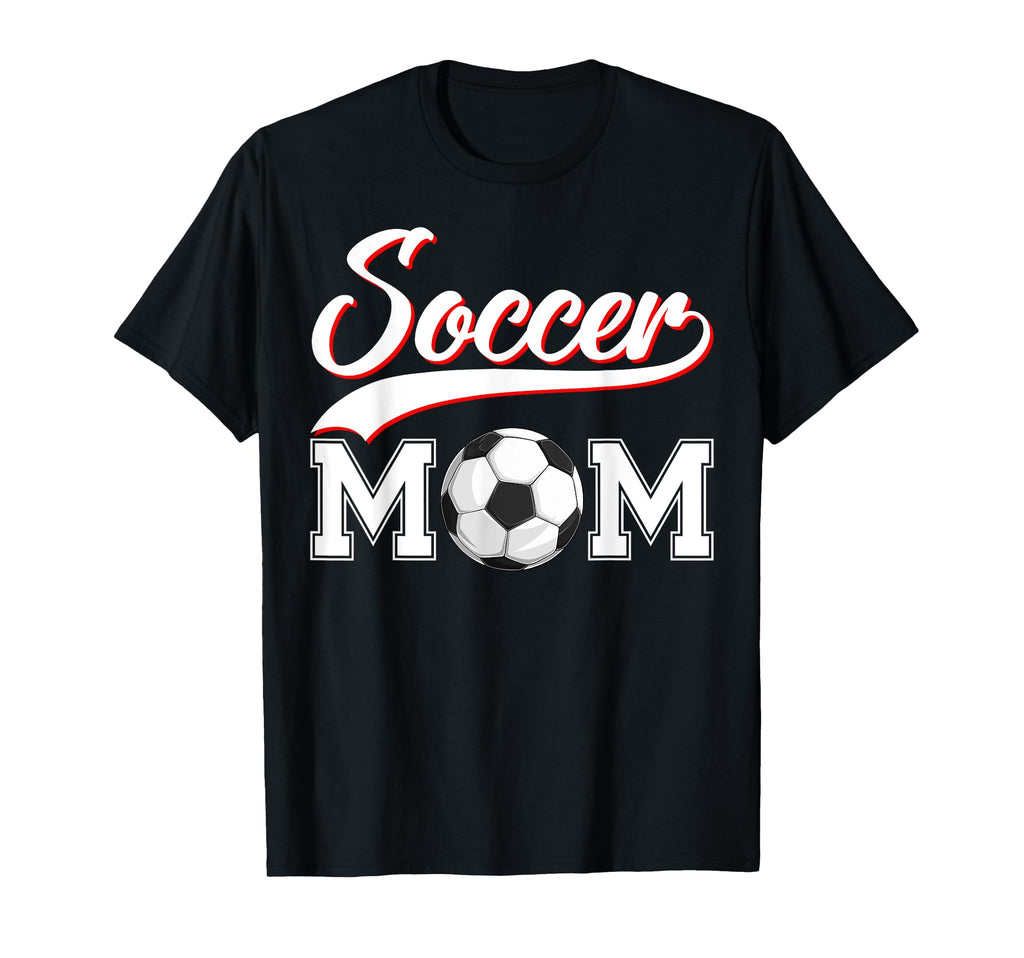 Funny Soccer Mom Soccer Mama Happy Mothers T-Shirt - Unique Graphic Unisex