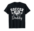 Soccer Daddy Soccer Heart T-Shirt - Trendy Graphic Men Women