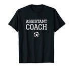 Assistant Coach Soccer Football T-Shirt - Trendy Graphic Unisex