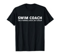 Funny Swim Coach Definition Swimming T-Shirt - Aesthetic Graphic Men Women