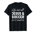 Soccer Or Funny I Love Soccer And T-Shirt - Novelty Apparel for Adults