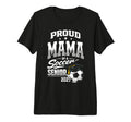 Proud Mama Soccer Senior Class 2027 T-Shirt - Graphic Print Men Women