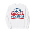 Soccer Grandpa Soccer Fan Support Sweatshirt - Streetwear Style Men Women