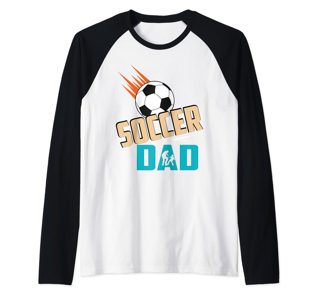 Soccer Dad Sports Team Ball Goal Sweatshirt - Minimalist Print for Adults