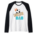 Soccer Dad Sports Team Ball Goal Sweatshirt - Minimalist Print for Adults
