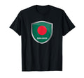 Bangladesh Flag Badge Soccer Fans T-Shirt - Fun Novelty Design Unisex
