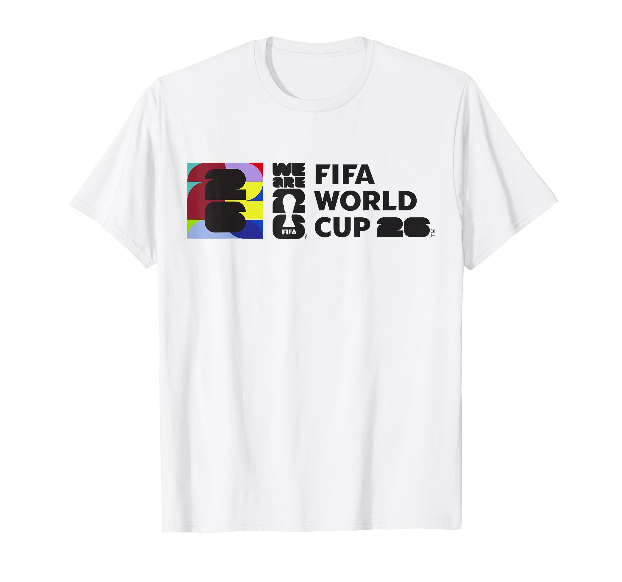 Fifa World Cup26 Event Colorblock T-Shirt - Fun Novelty Design Men Women