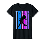 12Th Soccer Birthday Goals Score Plays T-Shirt - Graphic Print Unisex