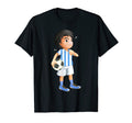 Argentina Soccer Players T-Shirt - Casual Everyday Wear for Adults