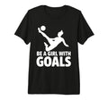 Be Goals Soccer Player Soccer Tri Blend T-Shirt - Streetwear Style Unisex