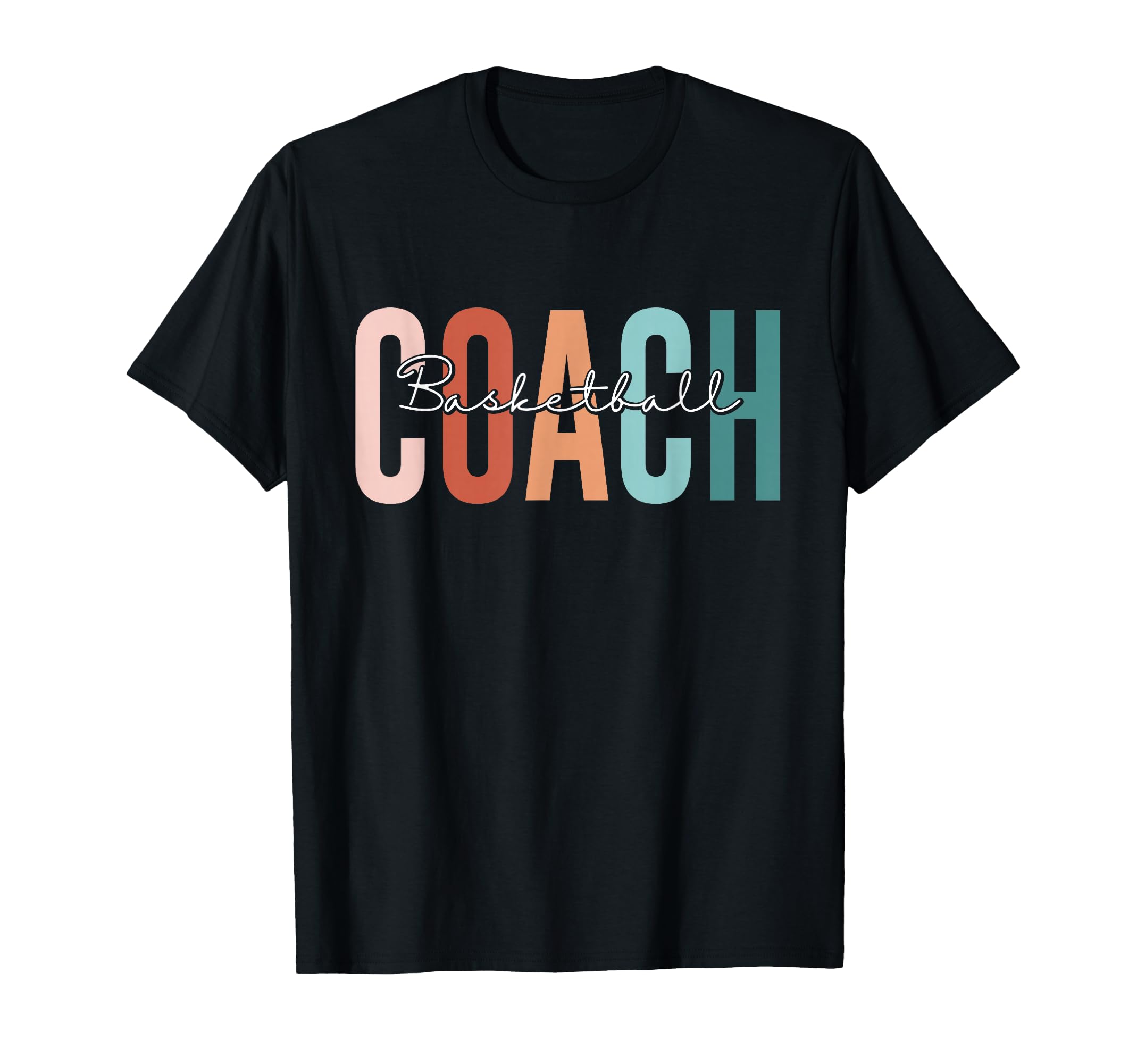 Basketball Coach Gifts T-Shirt - Casual Everyday Wear for Adults