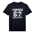 I Survived 67 Days School Funny T-Shirt - Novelty Apparel for Adults