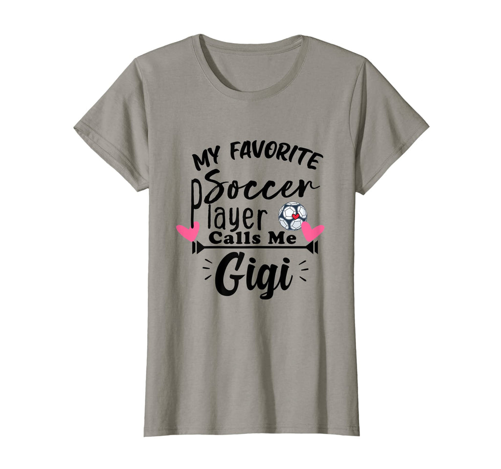 My Favorite Soccer Player Calls Me Gigi T-Shirt - Trendy Graphic Unisex