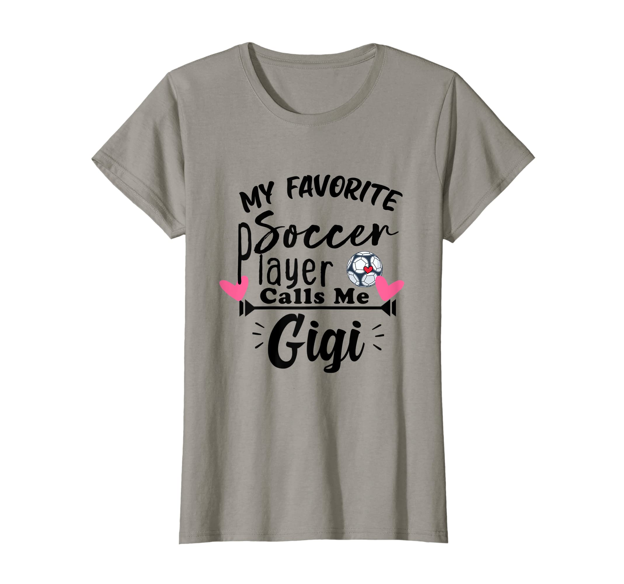 My Favorite Soccer Player Calls Me Gigi T-Shirt - Trendy Graphic Unisex