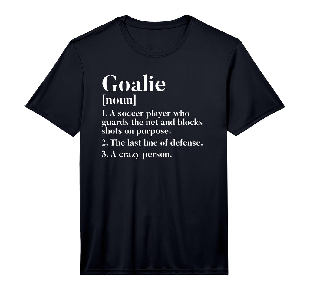 Funny Soccer Goalkeeper Goalie Definition T-Shirt - Trendy Graphic Unisex