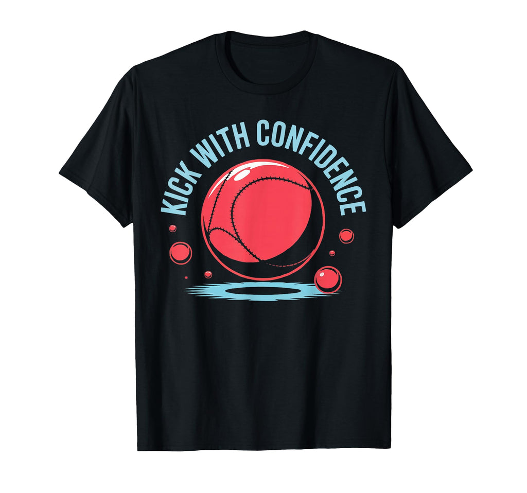 Love Kickball Player Soccer Baseball T-Shirt - Unique Graphic for Adults