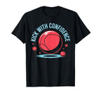 Love Kickball Player Soccer Baseball T-Shirt - Unique Graphic for Adults