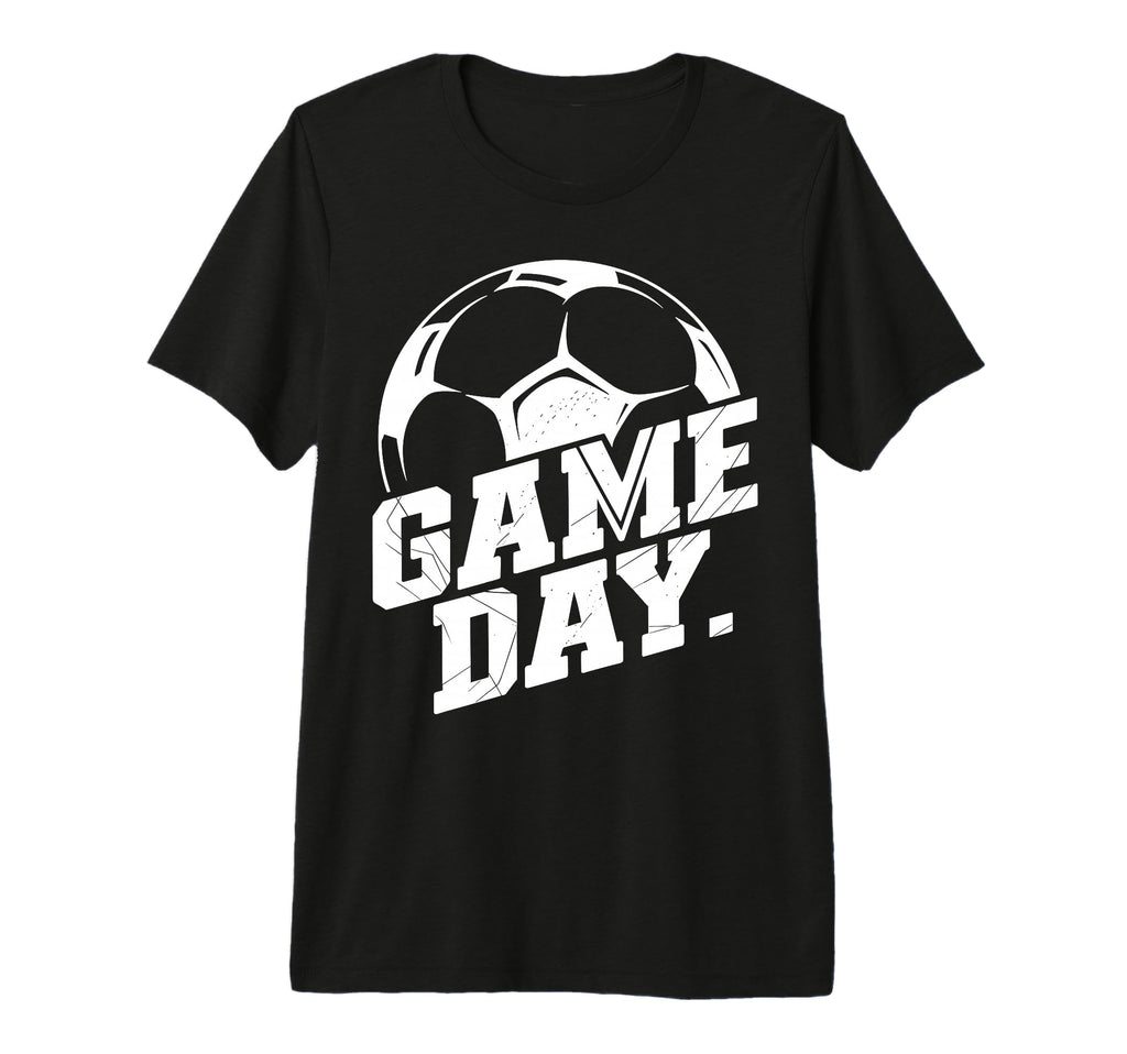Game Day Soccer Mom Dad Coach T-Shirt - Aesthetic Graphic Men Women