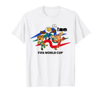 Soccer Mascot Action T-Shirt | Football Supporter Tee