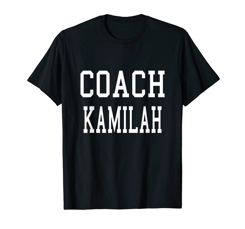 Coach Kamilah Custom Football Soccer T-Shirt - Trendy Graphic Men Women