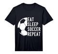 Eat Sleep Soccer Repeat Performance T-Shirt - Streetwear Style Unisex