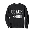 Coach Pedro Custom Football Sweatshirt - Custom Art Print for Adults