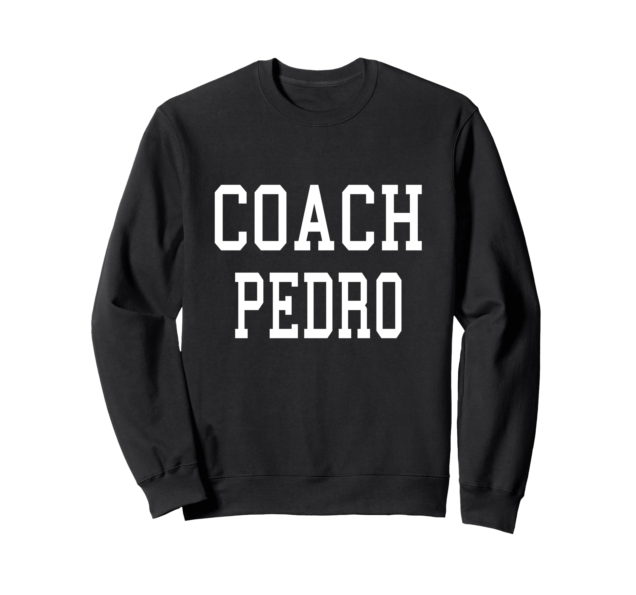 Coach Pedro Custom Football Sweatshirt - Custom Art Print for Adults