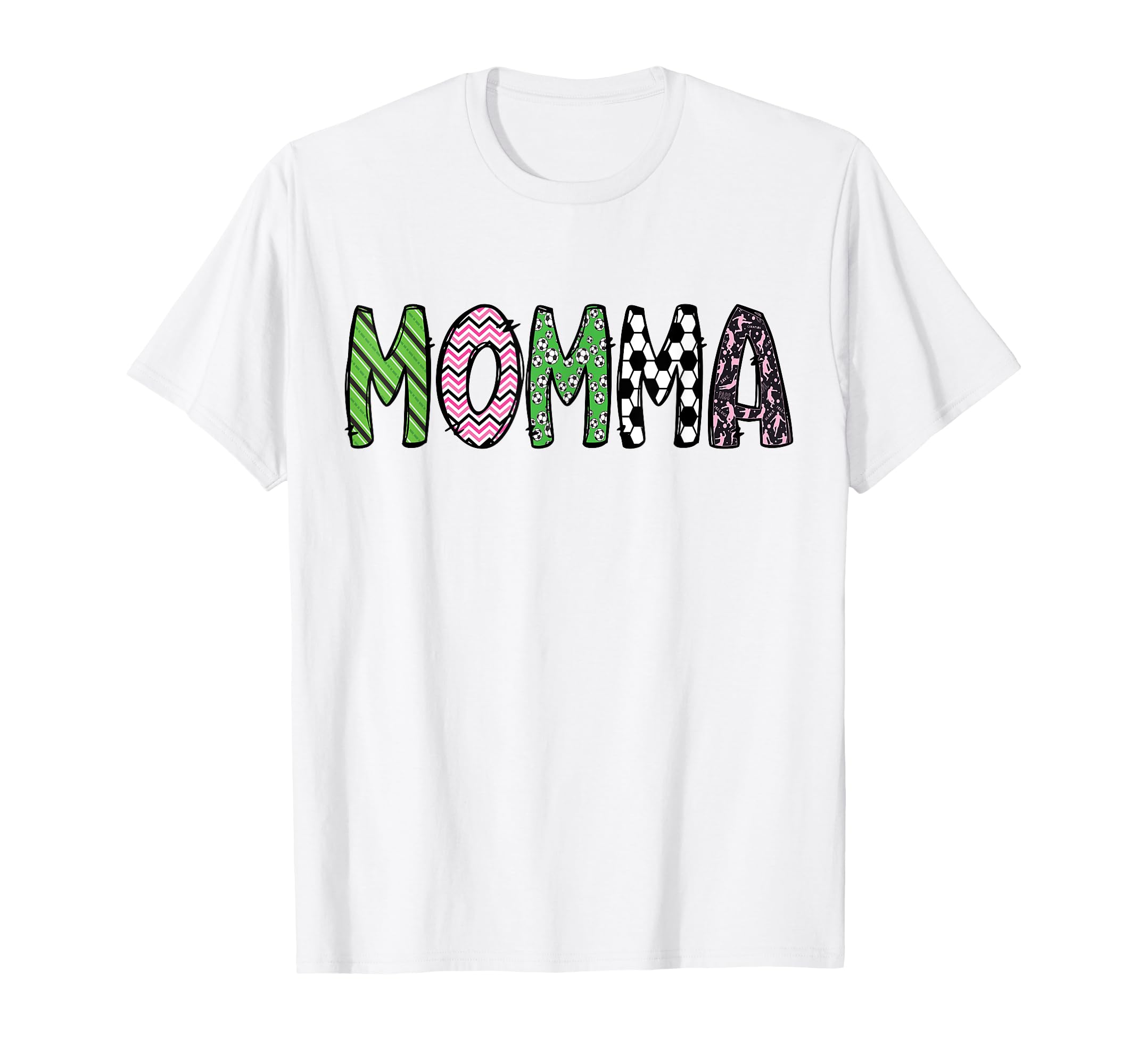 Soccer Momma Funny Soccer Birthday Family T-Shirt - Unique Graphic Unisex