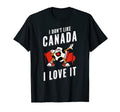 Canada Soccer Supporters Fun Flag T-Shirt - Trendy Graphic for Adults