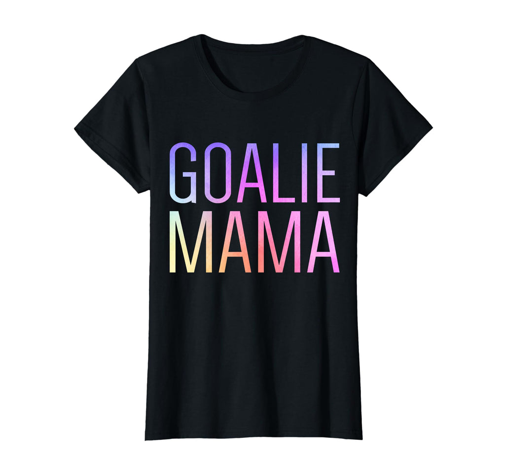 Goalie Mama Goalie Mom Lacrosse T-Shirt - Aesthetic Graphic for Adults