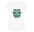 Soccer Mom Squad Flag Football Sweatshirt - Minimalist Print for Adults