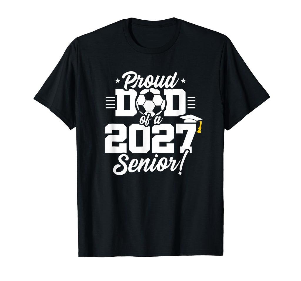 Senior Class 2027 School Soccer T-Shirt - Streetwear Style for Adults