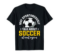 Coaching Soccer Dad Coach Soccer Coach T-Shirt - Novelty Apparel Unisex