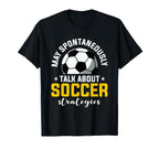 Coaching Soccer Dad Coach Soccer Coach T-Shirt - Novelty Apparel Unisex