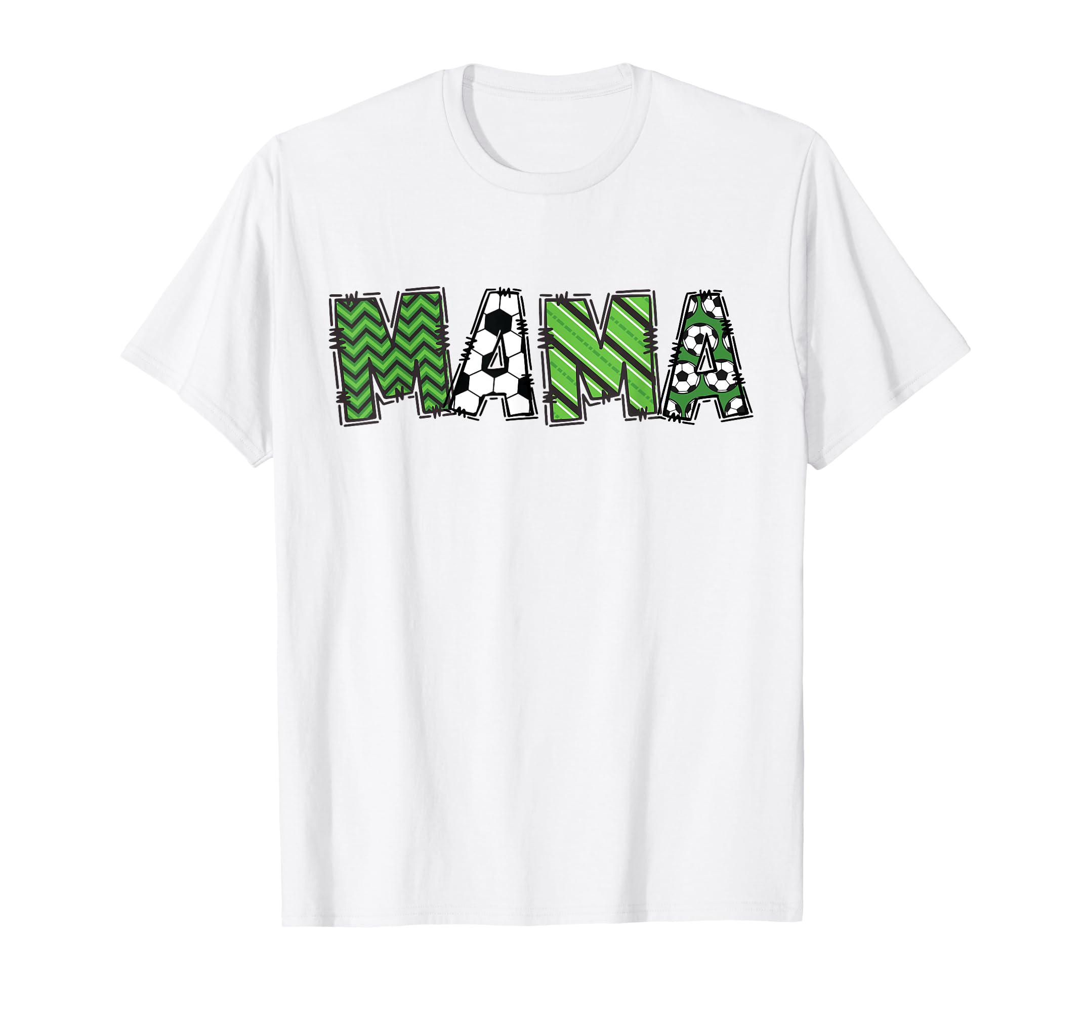 Soccer Mama Birthday Soccer Player Bday T-Shirt - Novelty Apparel Men Women