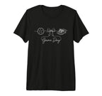 Game Day Soccer Mom Ball Bow Cleats Sports T-Shirt - Trendy Graphic Unisex