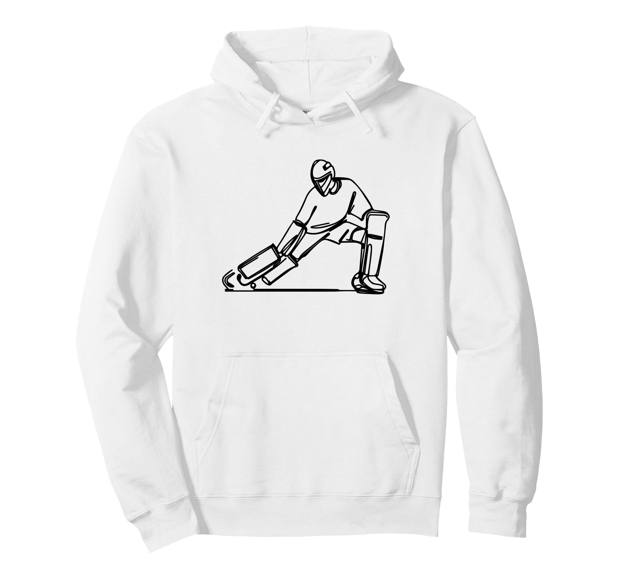 Field Hockey Goalkeeper Field Hockey Team Hoodie - Graphic Print Unisex