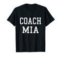 Coach Mia Custom Football Soccer T-Shirt - Custom Art Print Unisex