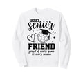 2027 Senior Soccer Friend Proud Sweatshirt - Fun Novelty Design for Adults
