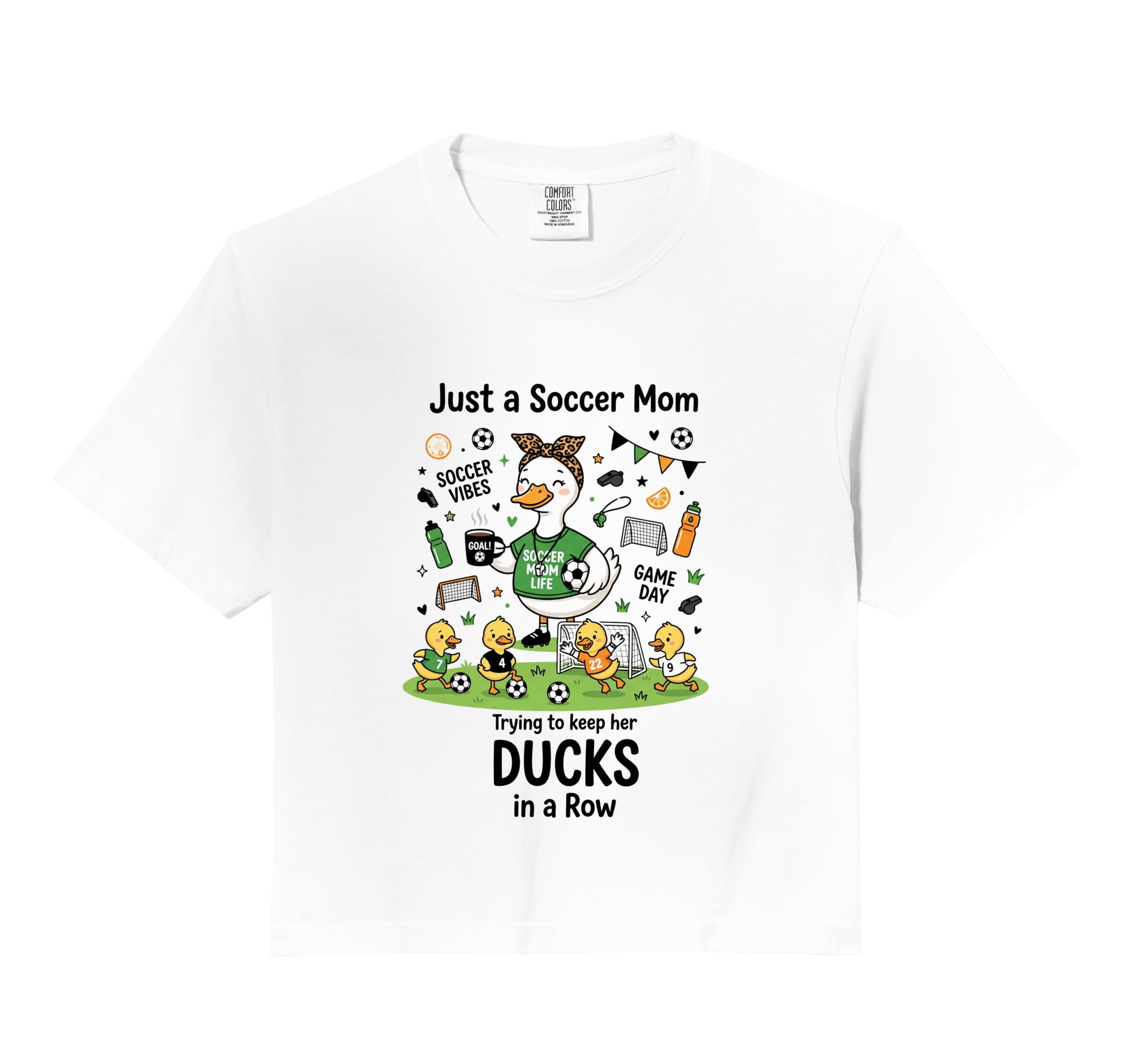 Soccer Mom Gift Soccer Mama Funny Sweatshirt - Minimalist Print Men Women
