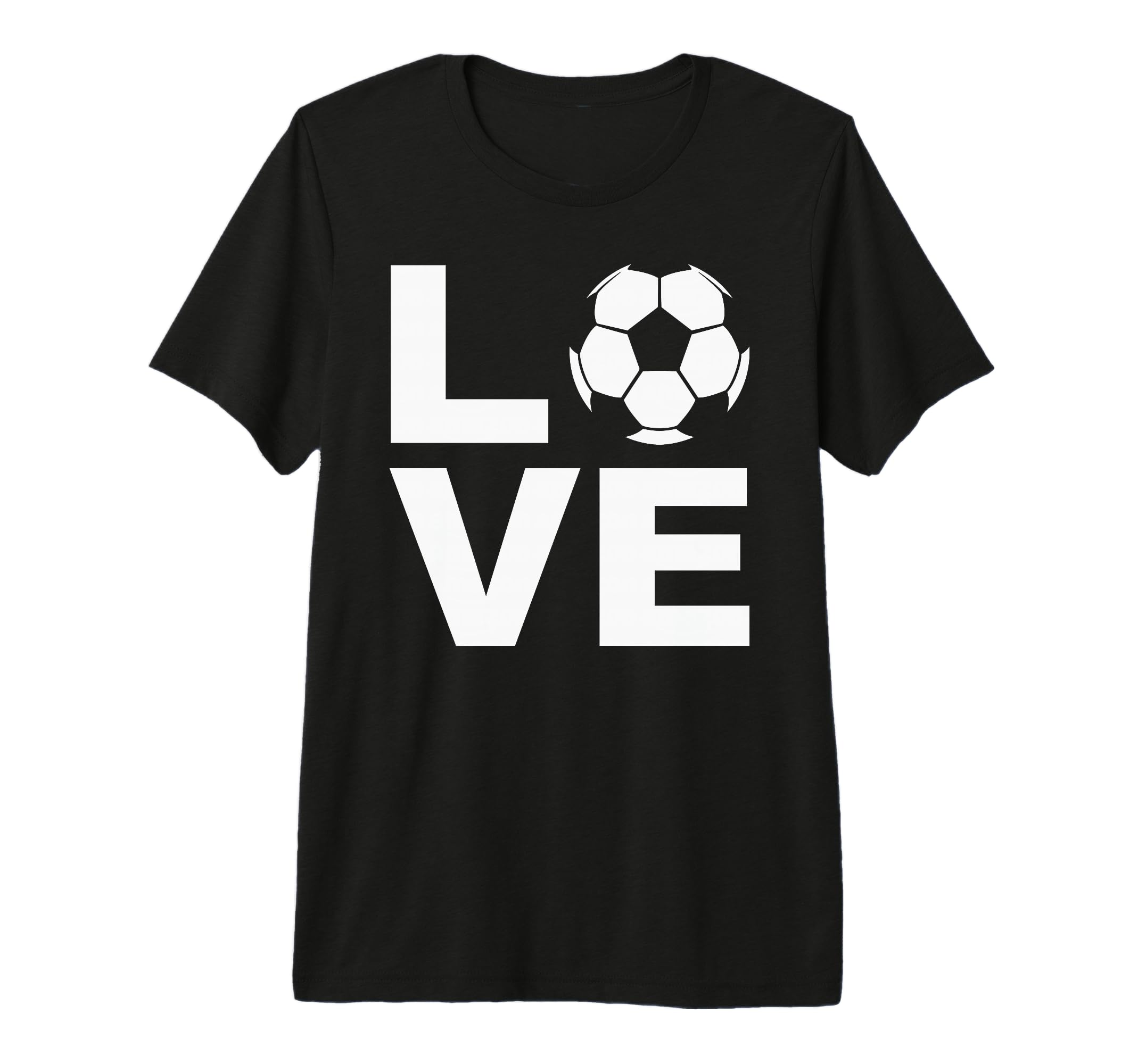 Love Soccer Soccer Players Coaches Fans T-Shirt - Novelty Apparel Unisex