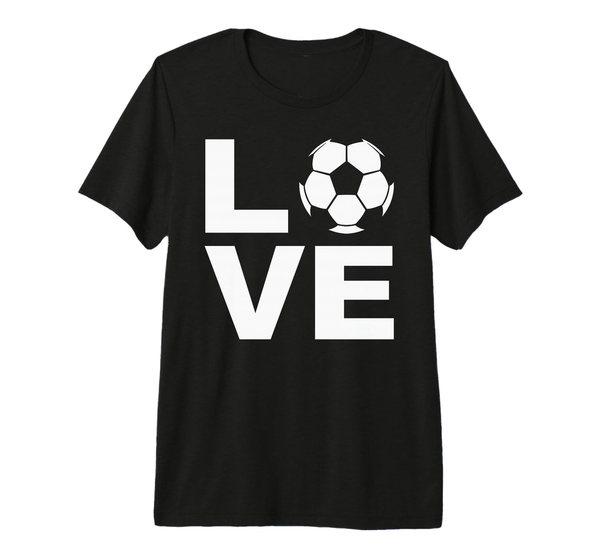 Love Soccer Soccer Players Coaches T-Shirt - Aesthetic Graphic for Adults