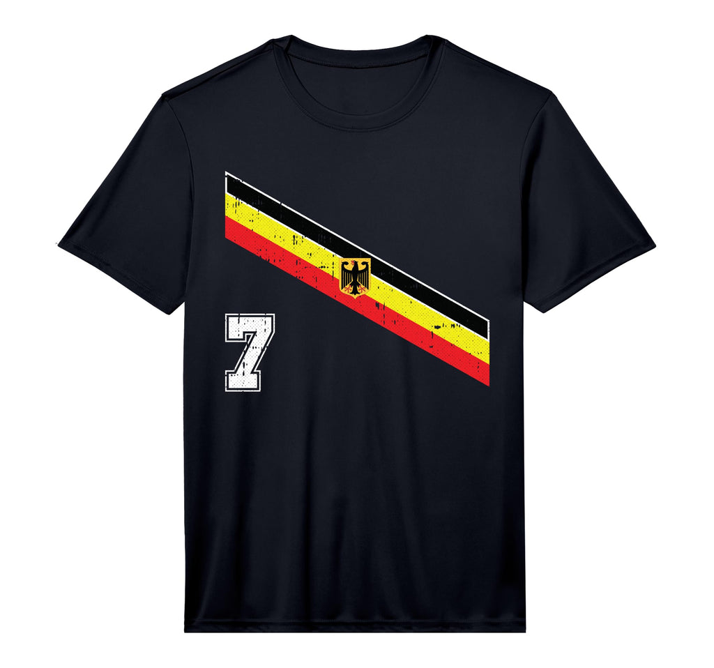 German Soccer Number 7 Deutschland T-Shirt - Aesthetic Graphic Men Women