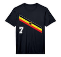 German Soccer Number 7 Deutschland T-Shirt - Aesthetic Graphic Men Women