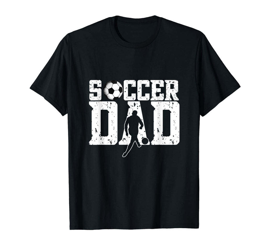 Mens Soccer Dad Soccer Player Funny Dad T-Shirt - Unique Graphic Unisex